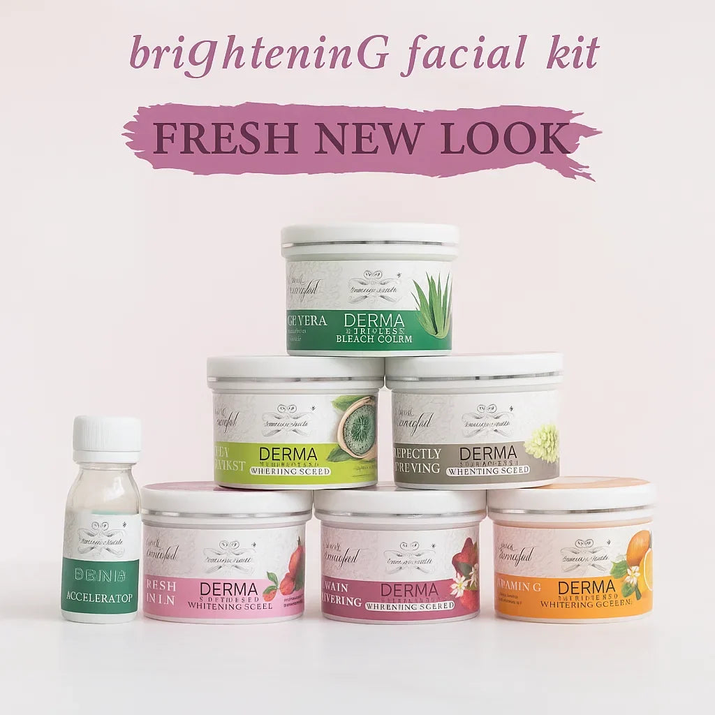 Derma Extra Shine Facial Kit - 95ml Each - Buy Online in Pakistan at Cosmia.pk