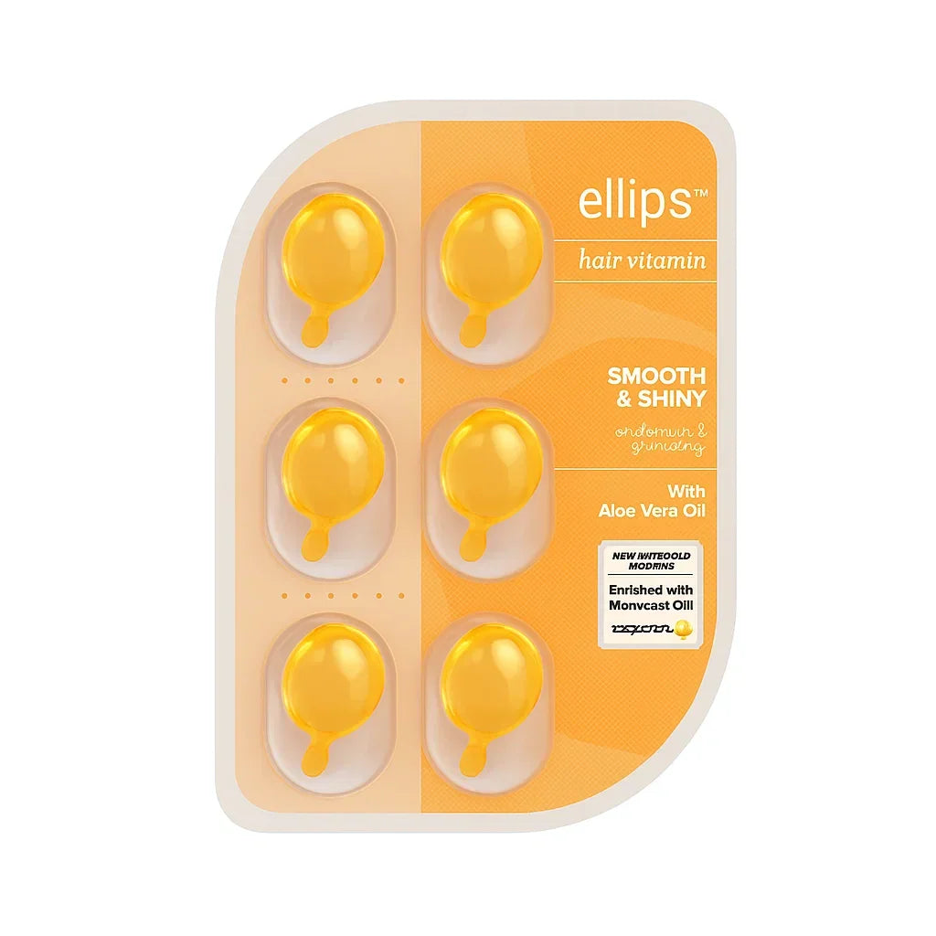 ELLIPS Hair Vitamin Treatment Serum For Smooth & Shiny Hairs - 6 Pcs - Buy Online in Pakistan at Cosmia.pk
