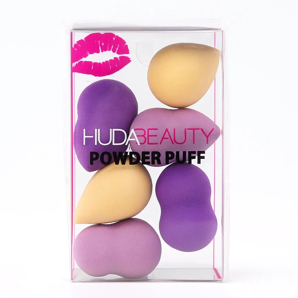 Huda Beauty Mini Powder Puff - 5pc Set - Buy Online in Pakistan at Cosmia.pk