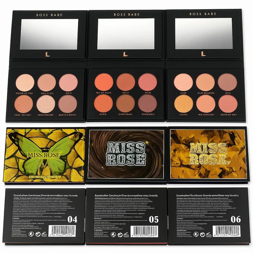 Miss Rose Eyeshadow Palette -  6 Color - Buy Online in Pakistan at Cosmia.pk