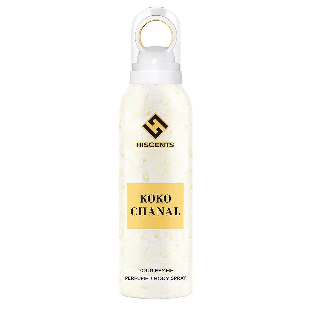 Hiscents Pour Femme Koko Chanal Body Spray – 200ml - Buy Online in Pakistan at Cosmia.pk