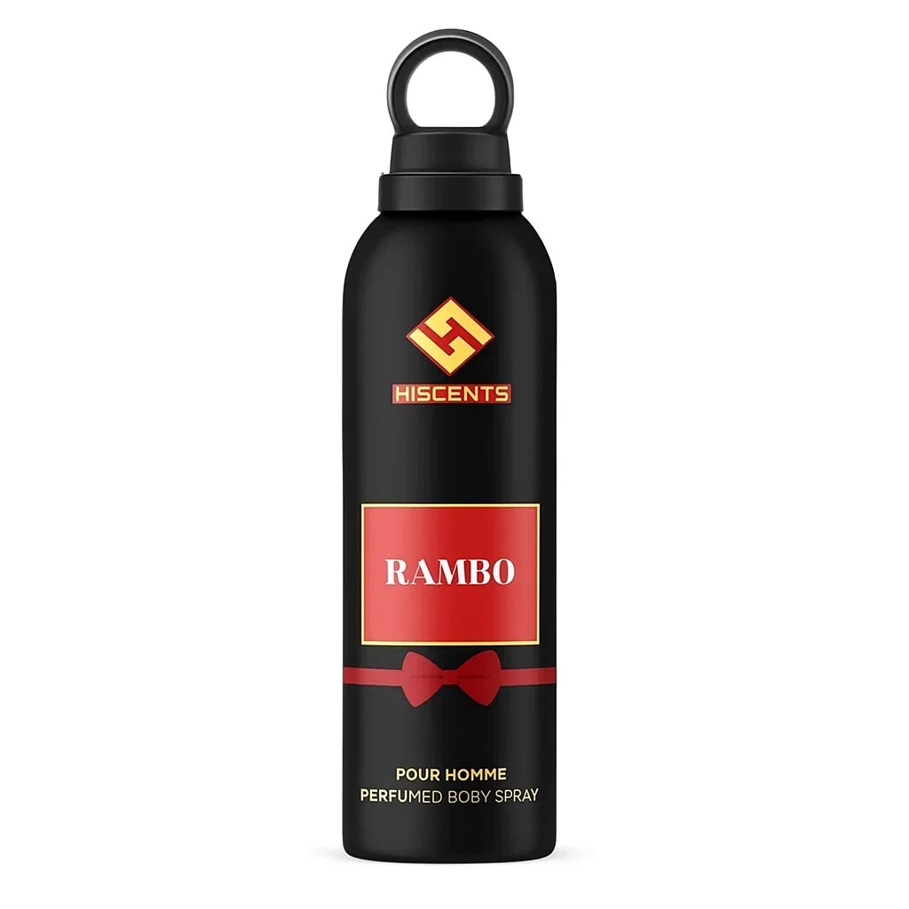 Hiscents Pour Femme Rambo Body Spray – 200ml - Buy Online in Pakistan at Cosmia.pk
