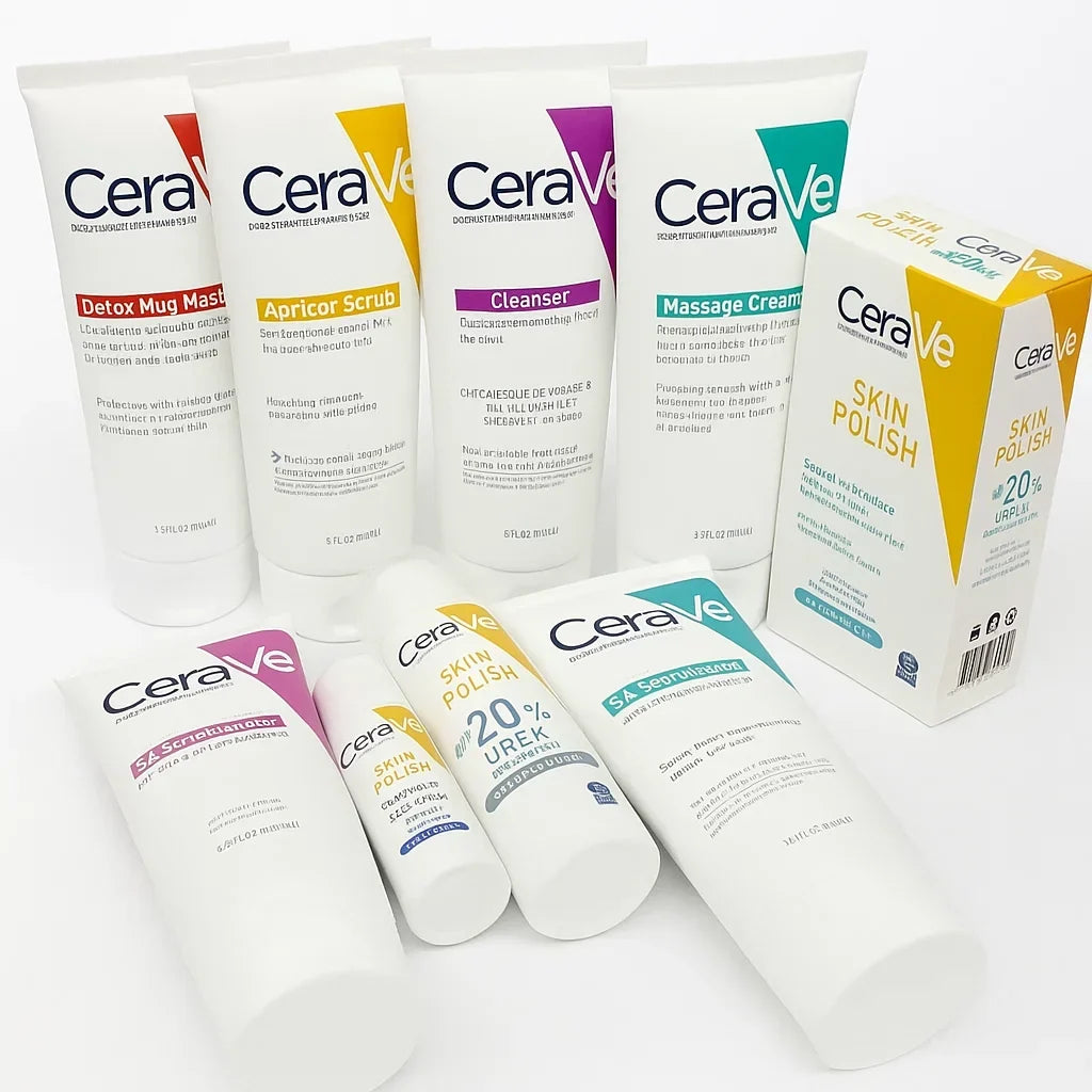 Cerave Full Facial Set with Skin Polish - Buy Online in Pakistan at Cosmia.pk