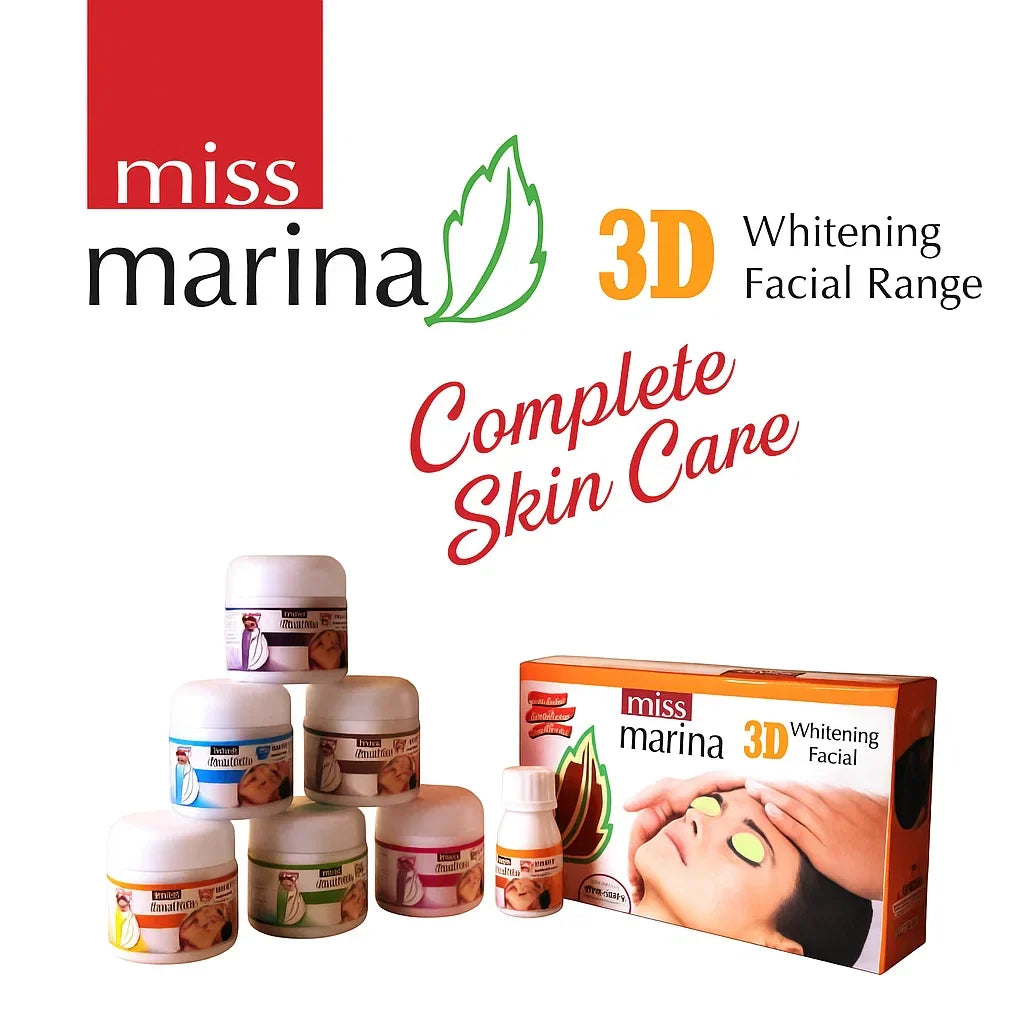 Miss Marina 3D Whitening Facial Kit - Buy Online in Pakistan at Cosmia.pk