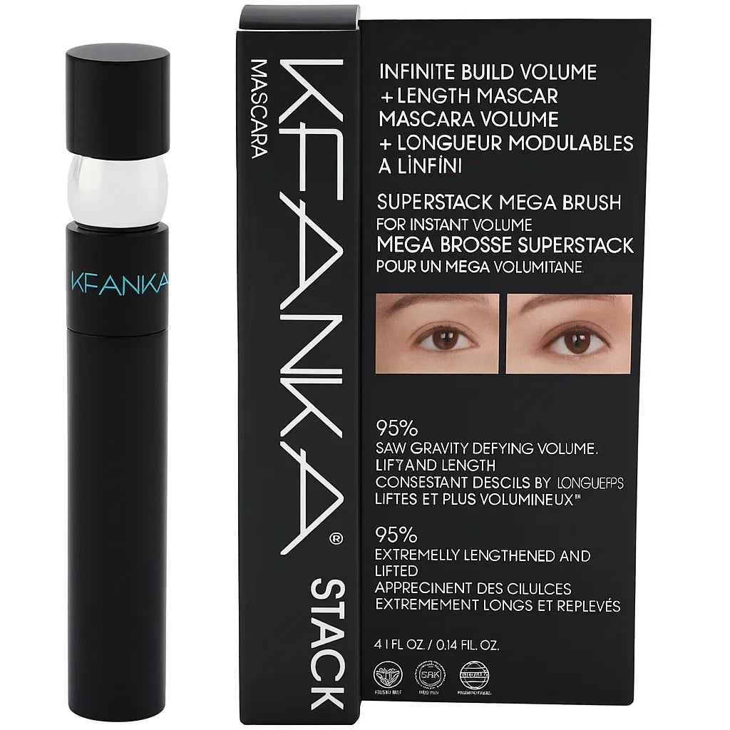 Kfanka Stack Volume Waterproof Mascara - 12ml - Buy Online in Pakistan at Cosmia.pk