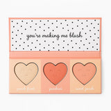 CHEEKY & PEACHY Matte Blush & Highlighter Palette - Buy Online in Pakistan at Cosmia.pk