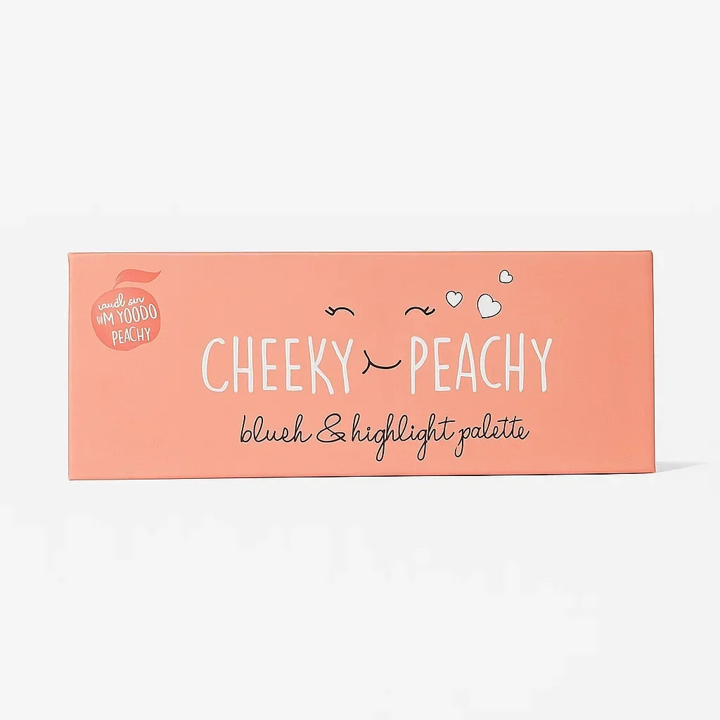 CHEEKY & PEACHY Matte Blush & Highlighter Palette - Buy Online in Pakistan at Cosmia.pk