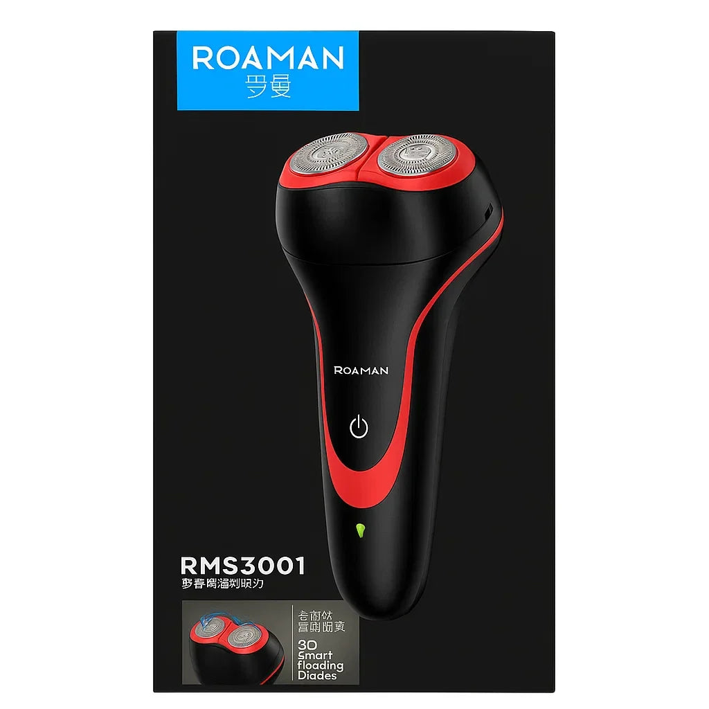 Roaman RMS-3001 3D Smart Floating Blades Shaver - Buy Online in Pakistan at Cosmia.pk