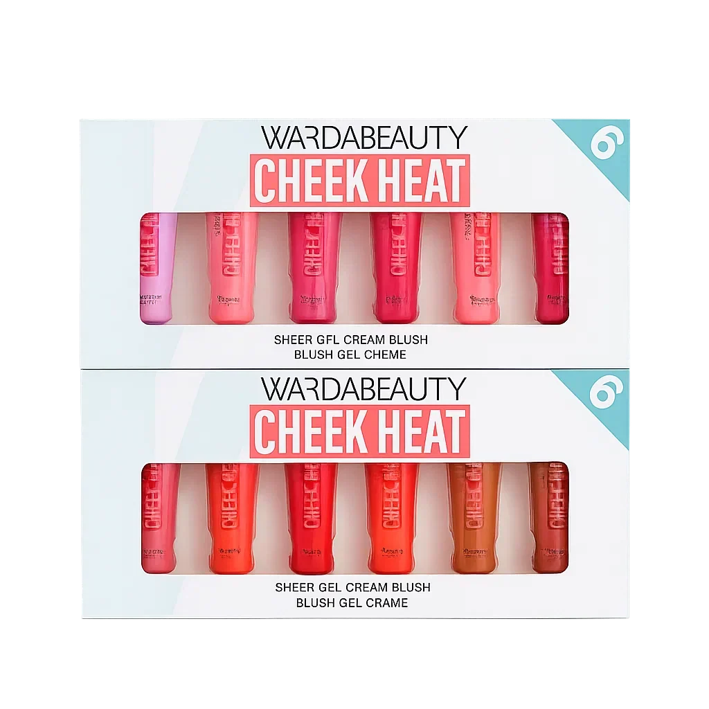 Original Warda Beauty Cheek Heat Liquid Blush-On - 6/Pcs Set - Buy Online in Pakistan at Cosmia.pk