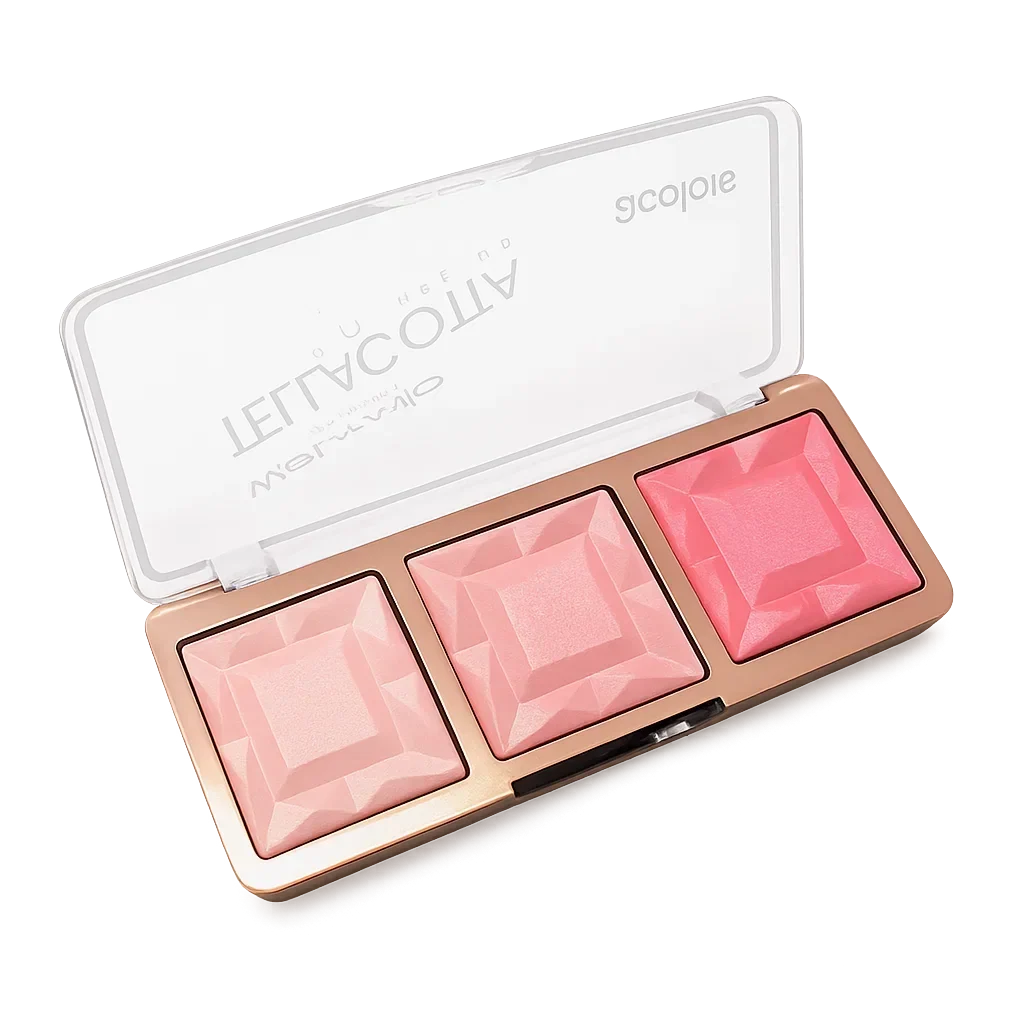 Msyaho Terracota 3‑in‑1 Highlighter Palette - Buy Online in Pakistan at Cosmia.pk