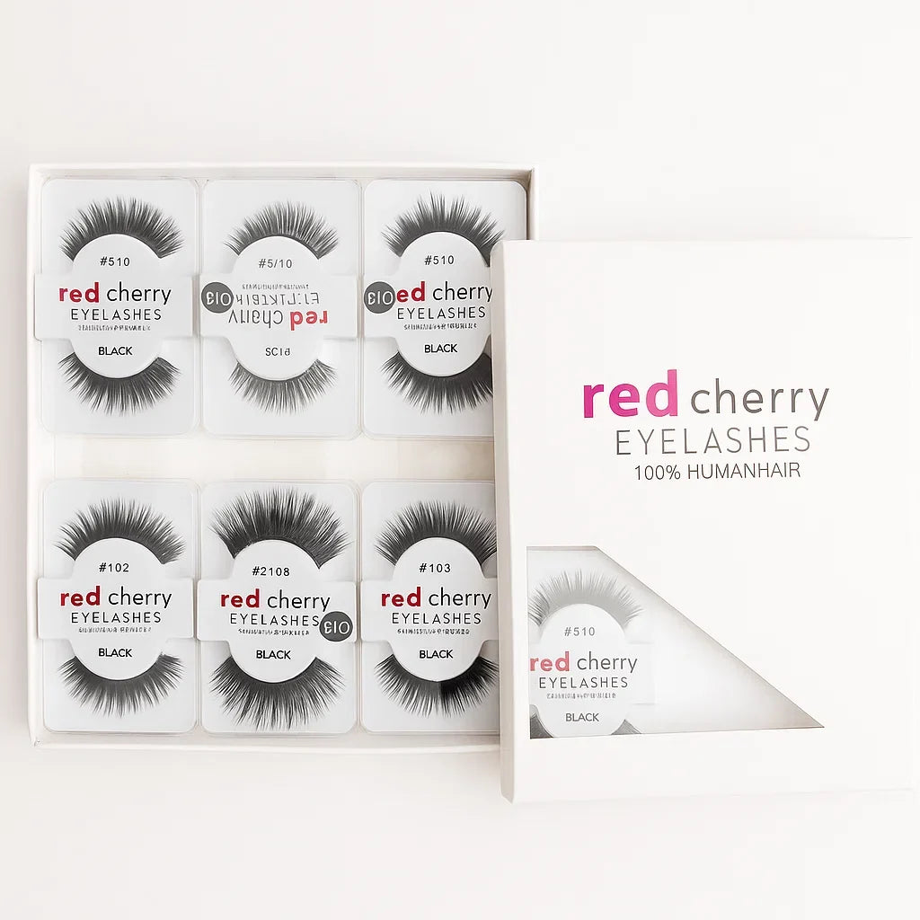 Red Cherry 100 % Human Hair False Eyelashes Each - Buy Online in Pakistan at Cosmia.pk