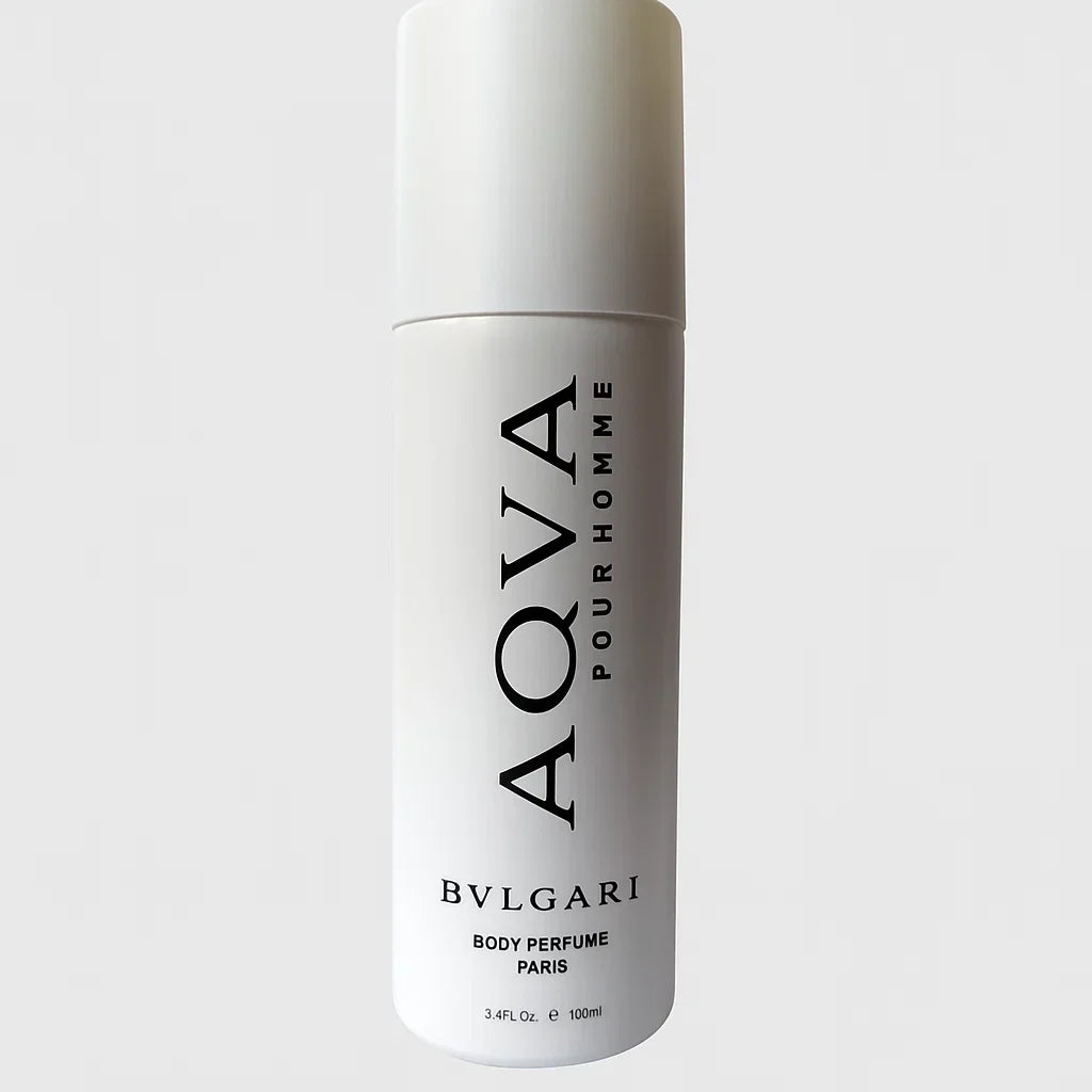 BVLGARI Aqva Pur Homme Body Perfume Spray - 100ml - Buy Online in Pakistan at Cosmia.pk