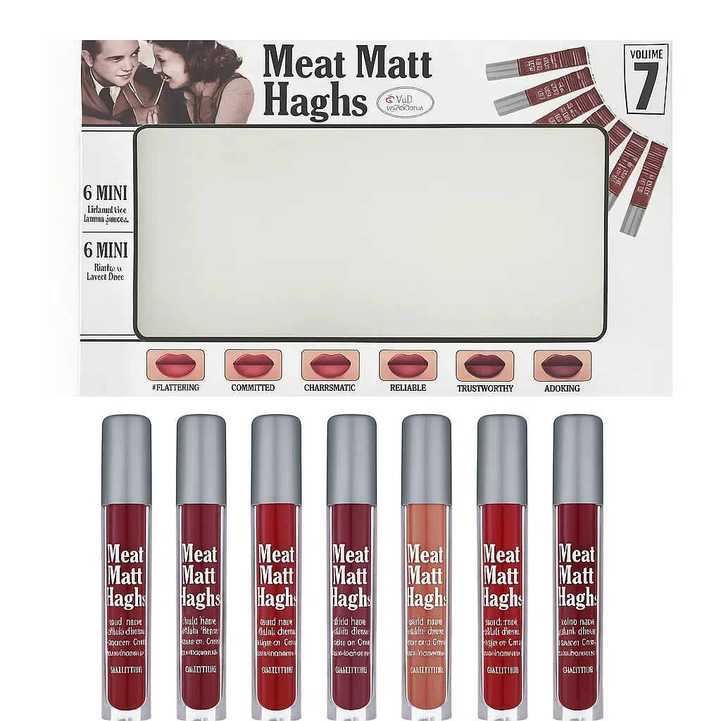 Meat Matte Lip Gloss 7‑in‑1 - Buy Online in Pakistan at Cosmia.pk