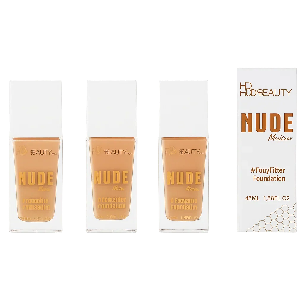 HD Huda Beauty Matt Nude Medium Foundation - 45ml - Buy Online in Pakistan at Cosmia.pk