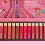 3Q Beauty Matte Lipgloss Set of 12 Shades - Buy Online in Pakistan at Cosmia.pk