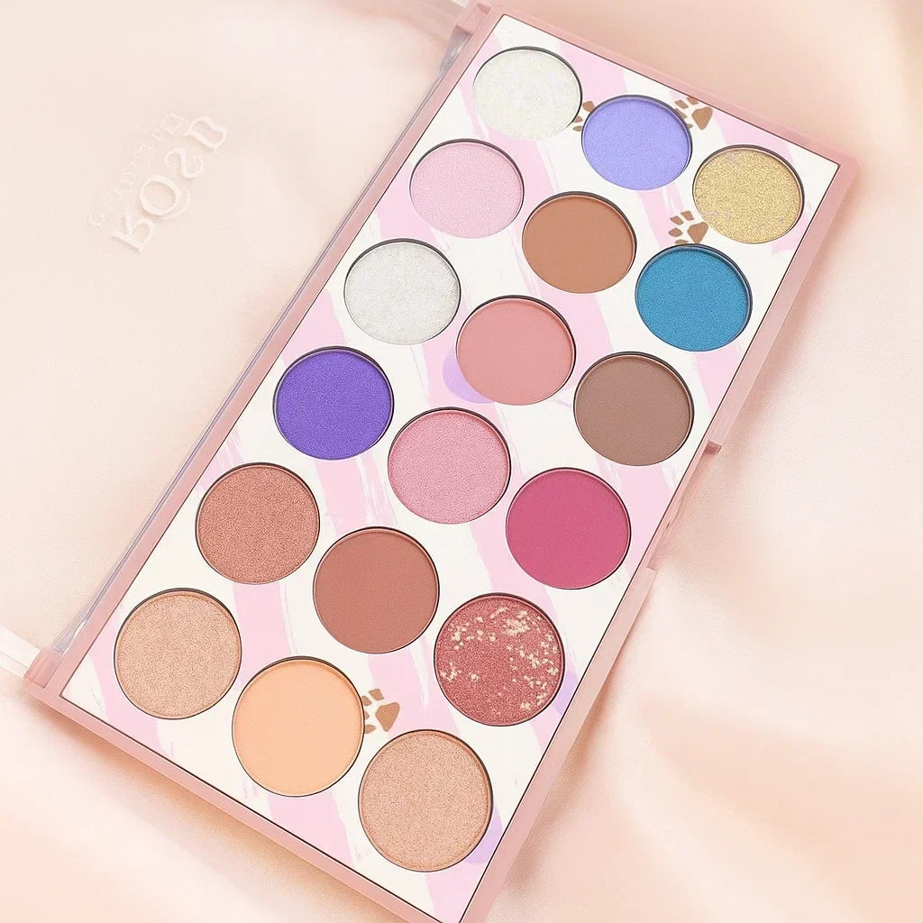 18 Colors Miss Rose Eyeshadow Palette (Original) - Buy Online in Pakistan at Cosmia.pk