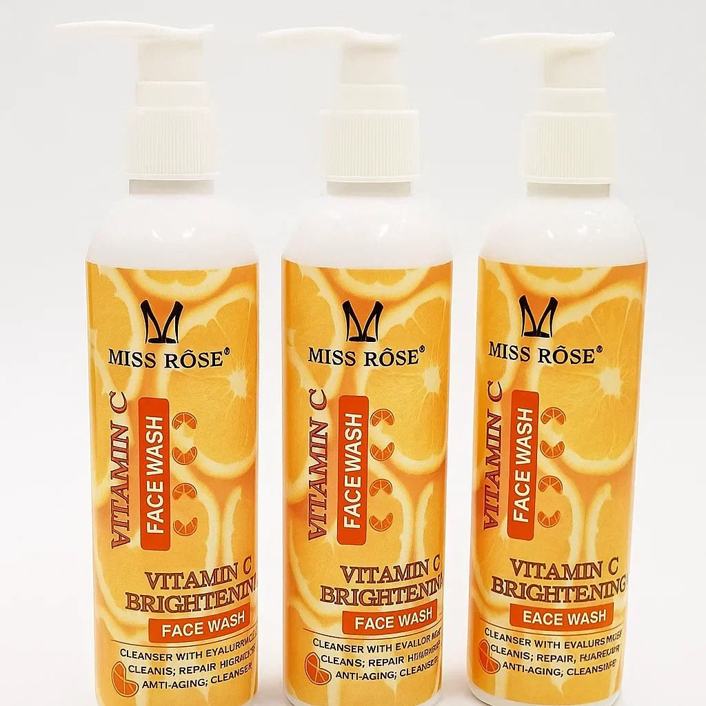 Miss Rose Vitamin C Brightening Face Wash - Buy Online in Pakistan at Cosmia.pk