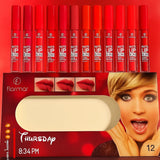 Fflomror Matte Lip gloss - 12 Pcs - Buy Online in Pakistan at Cosmia.pk