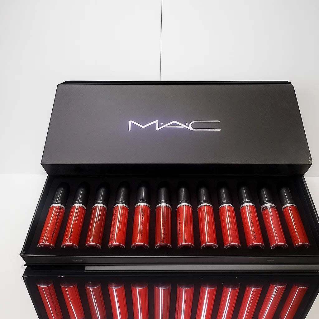 Mac Matte Lip gloss - 12 Pcs - Buy Online in Pakistan at Cosmia.pk
