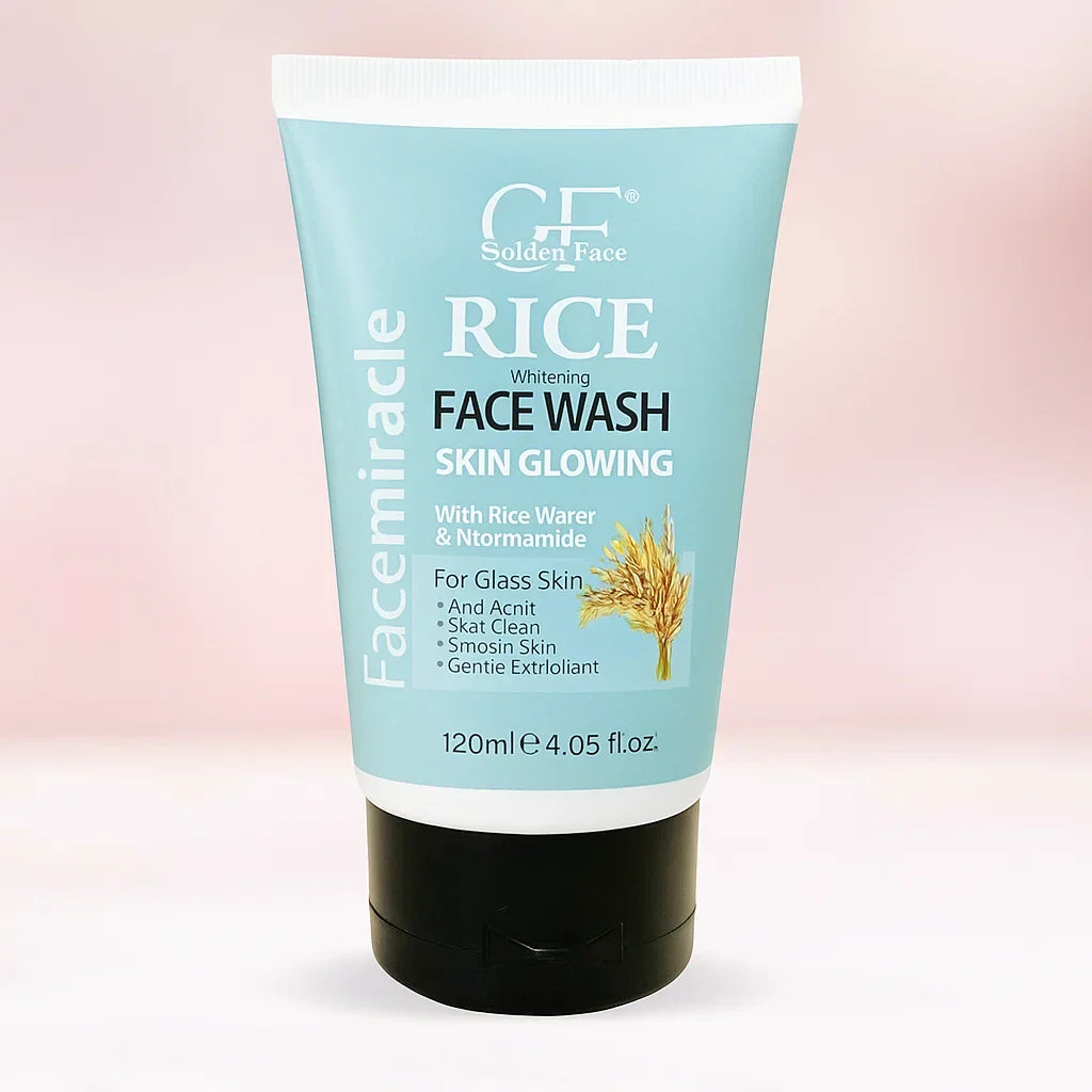 Golden Face Rice Creamy Face Wash - 120ml - Buy Online in Pakistan at Cosmia.pk