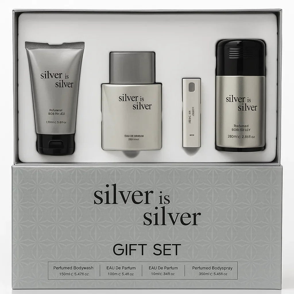Silver is Silver Perfume Gift Set - Buy Online in Pakistan at Cosmia.pk