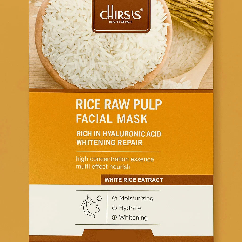 Chirs's Rice Raw Pulp Facial Mask - Buy Online in Pakistan at Cosmia.pk