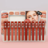 GR Kiss Matte Long Lasting Lip Glosses - 12 Pcs Set - Buy Online in Pakistan at Cosmia.pk