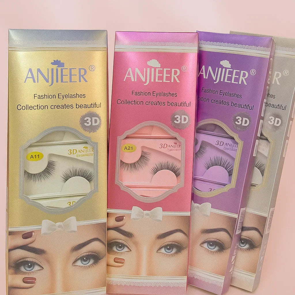 Anjieer 3D Eye lashes - 10 Pcs - Buy Online in Pakistan at Cosmia.pk