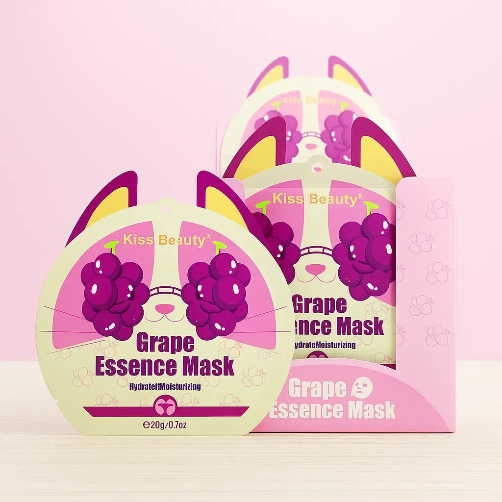 Kiss Beauty Grape Essence Mask - 20g - Buy Online in Pakistan at Cosmia.pk