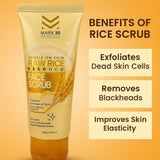 MARK-30 Raw Rice Face Scrub – 100ml - Buy Online in Pakistan at Cosmia.pk