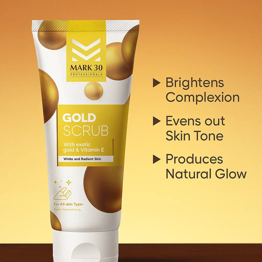 MARK-30 Gold Scrub – 100ml - Buy Online in Pakistan at Cosmia.pk
