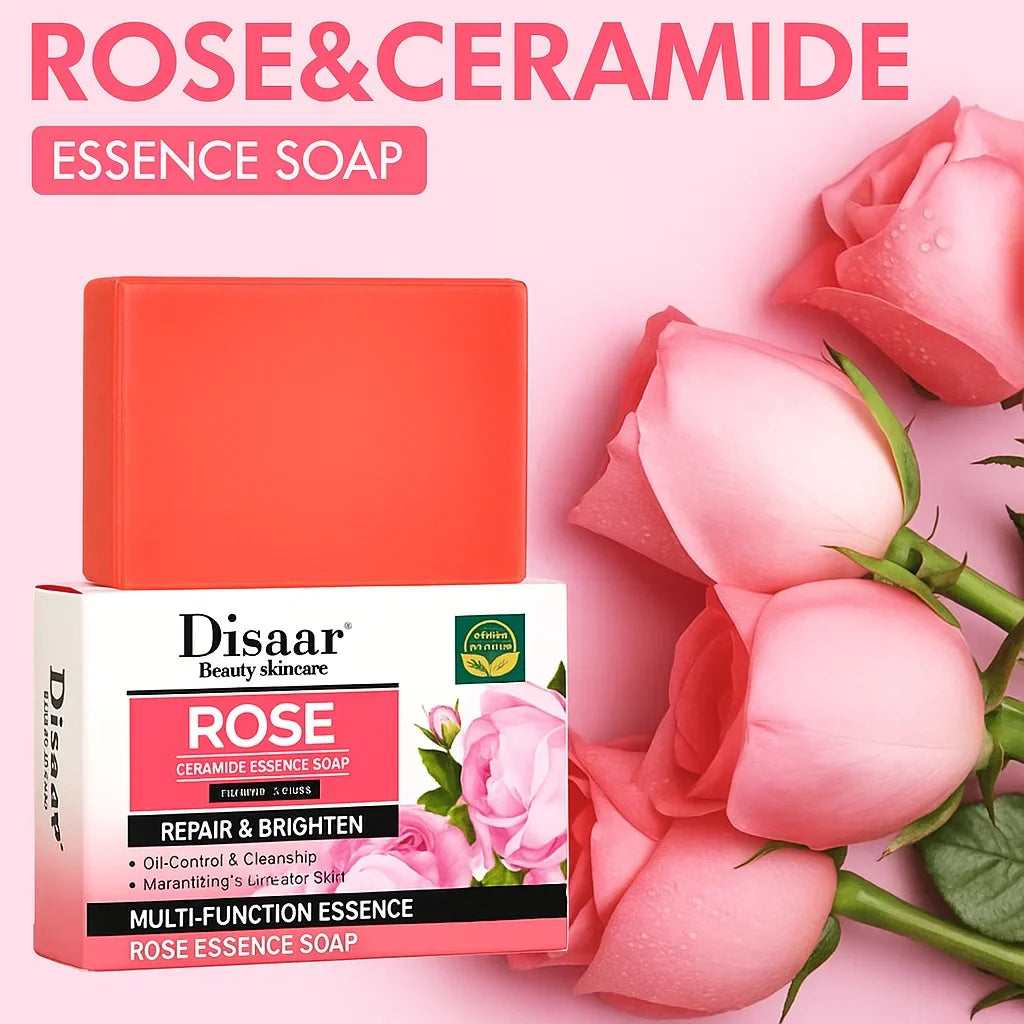 Disaar Rose Ceramide Essence Soap – 100g - Buy Online in Pakistan at Cosmia.pk
