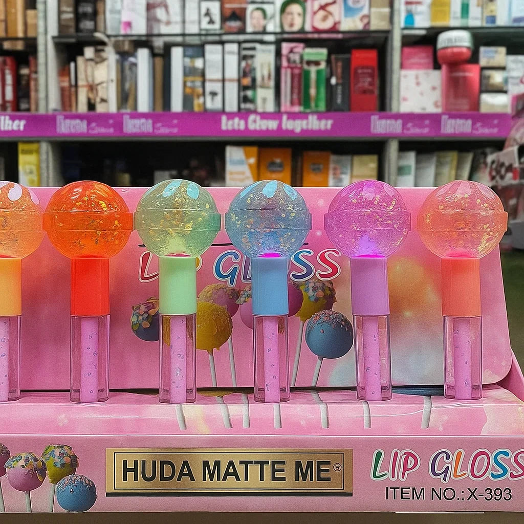 Huda Matte Me 2in1 Lollipop Lip Gloss - Buy Online in Pakistan at Cosmia.pk