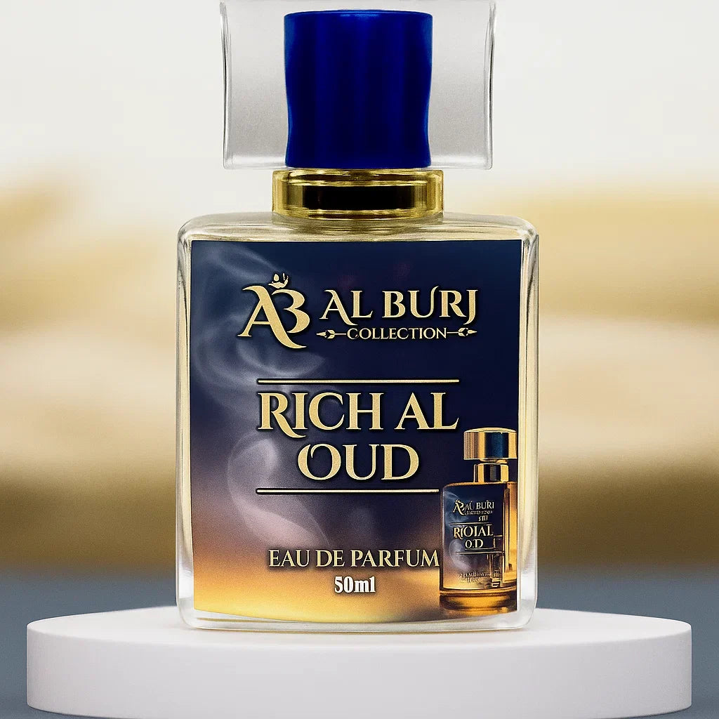 Al Burj Collection RICH AL OUD Eau De Parfum – 50ml - Buy Online in Pakistan at Cosmia.pk