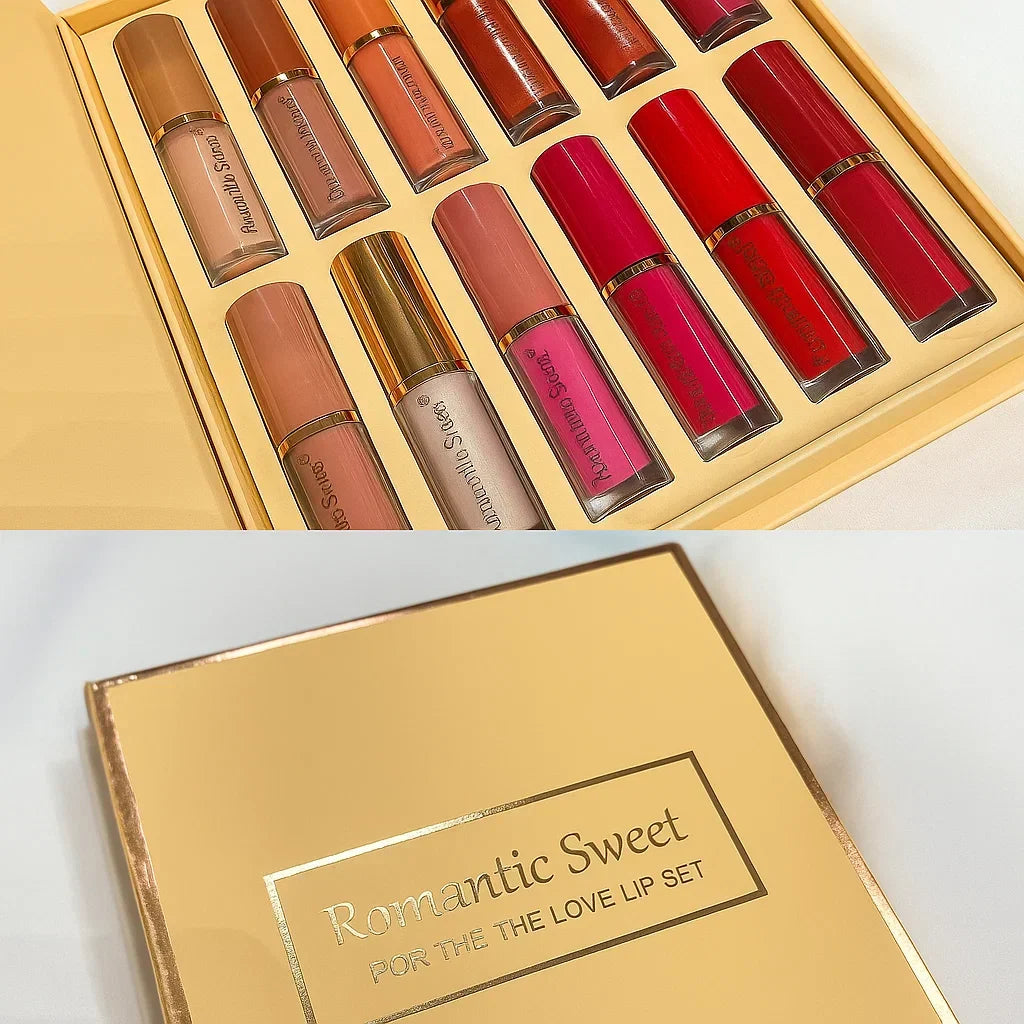 Romantic Sweet Lip Gloss – PACK OF 12 - Buy Online in Pakistan at Cosmia.pk