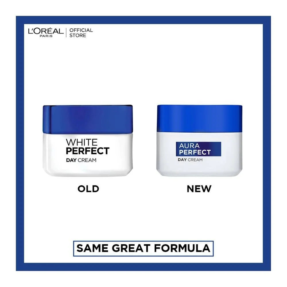 L'Oreal Paris Aura Perfect Day Cream SPF 17 50ml - Buy Online in Pakistan at Cosmia.pk