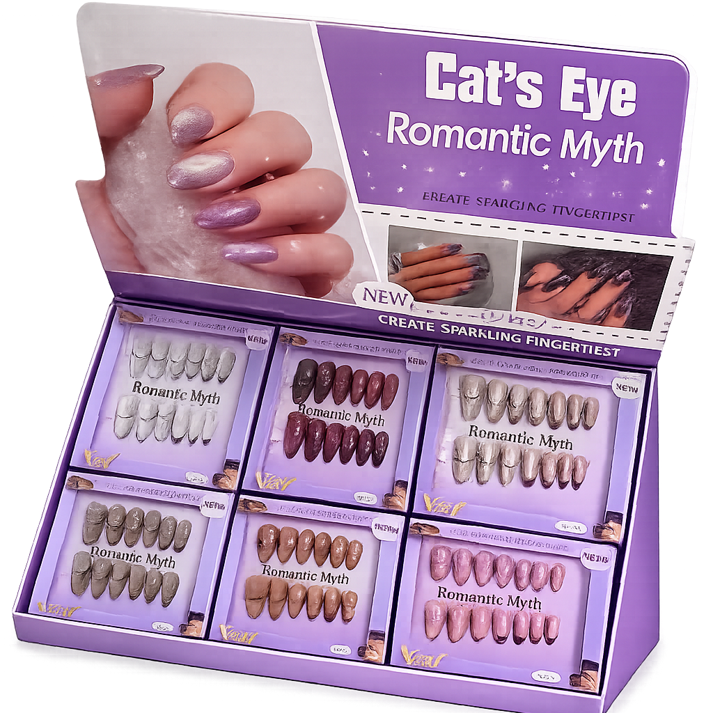 Romantic Myth Cat Eye Press-On Nails - Buy Online in Pakistan at Cosmia.pk