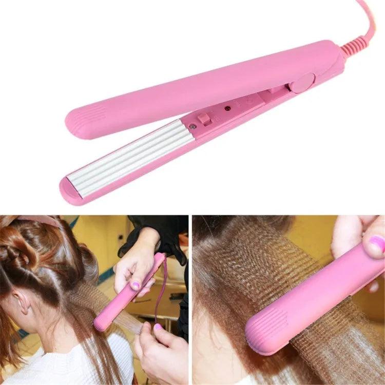 Mini Electronic Hair Crimper Curling Iron - Buy Online in Pakistan at Cosmia.pk
