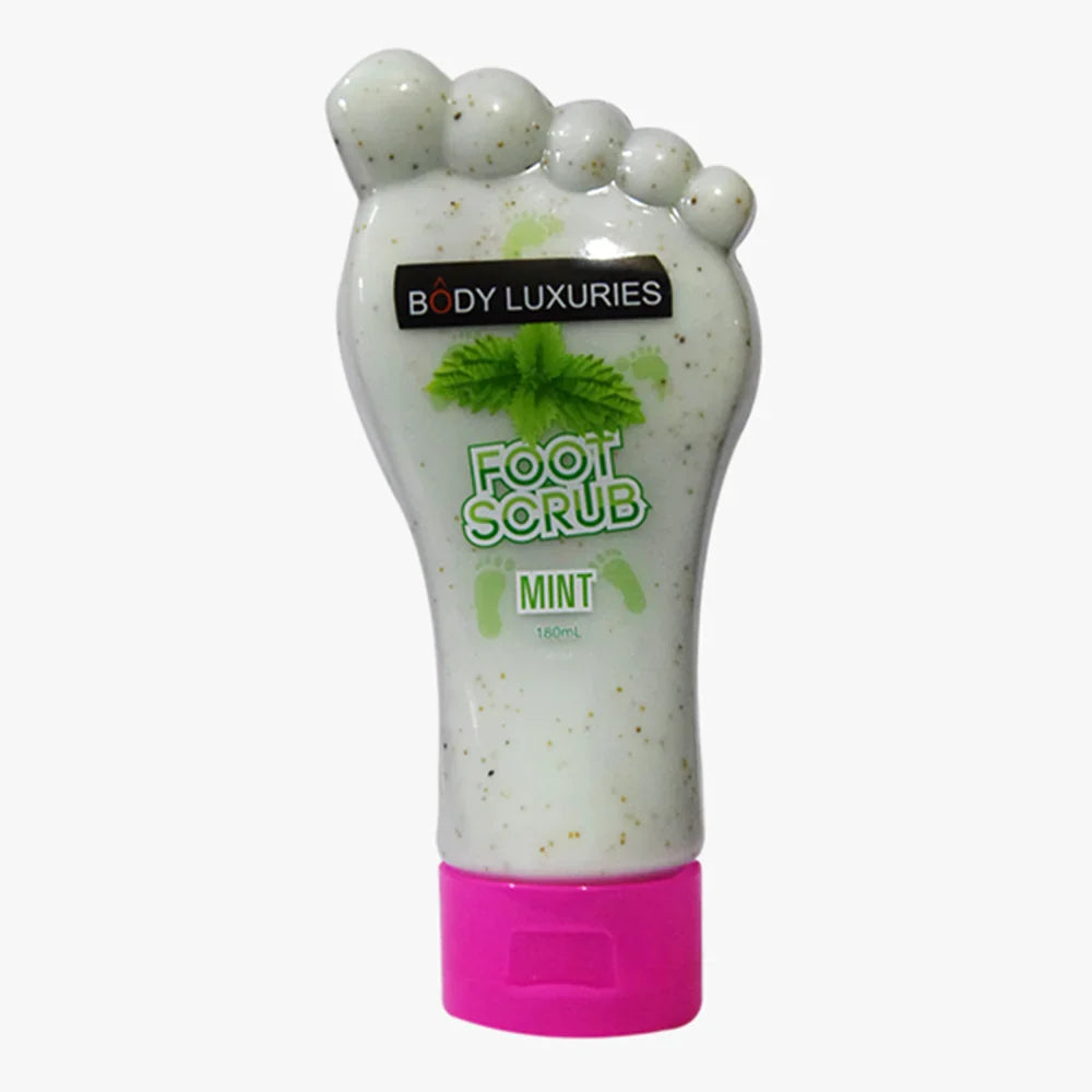 Body Luxuries Foot Scrub Mint 180ML - Buy Online in Pakistan at Cosmia.pk