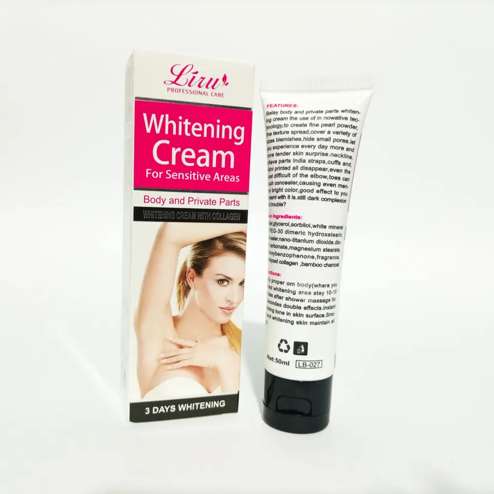 Lizu Professional Care Whitening Cream with Collagen for Private - Buy Online in Pakistan at Cosmia.pk