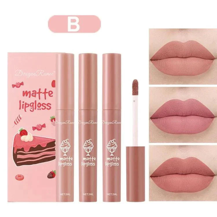 3Pcs Dragon Ranee Long-Lasting Matte Lip - Buy Online in Pakistan at Cosmia.pk