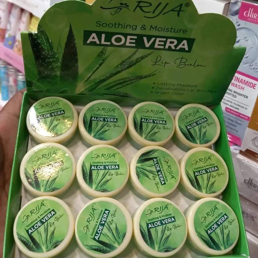 Rija Aloe Vera Lip Balm (6Pcs) - Buy Online in Pakistan at Cosmia.pk