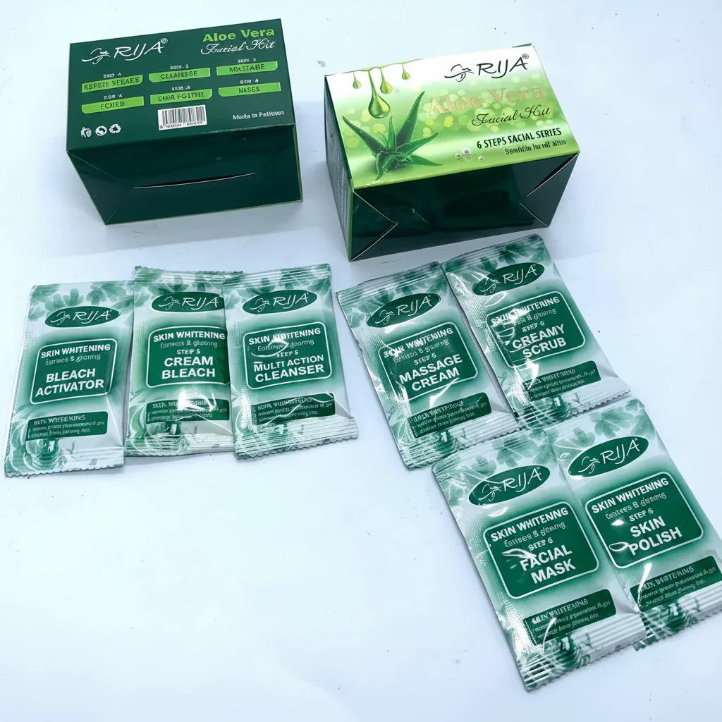 Rija Aloe Vera Facial Kit for Skin Brightening - Buy Online in Pakistan at Cosmia.pk