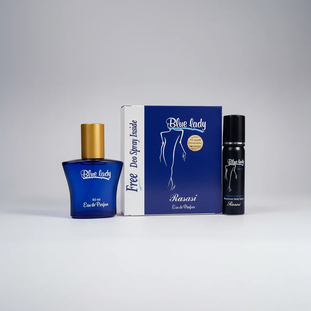 Blue Lady Perfume + Body Spray Deal - Buy Online in Pakistan at Cosmia.pk