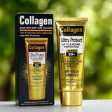 Fruit Of The Wokali Collagen Ultra Protect 3-in-1 Dry- Touch Sunblock SPF 90+ - 100ml - Buy Online in Pakistan at Cosmia.pk