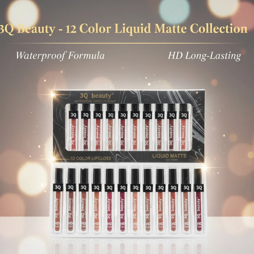 3Q Beauty Lip Gloss Liquid Matte - Buy Online in Pakistan at Cosmia.pk