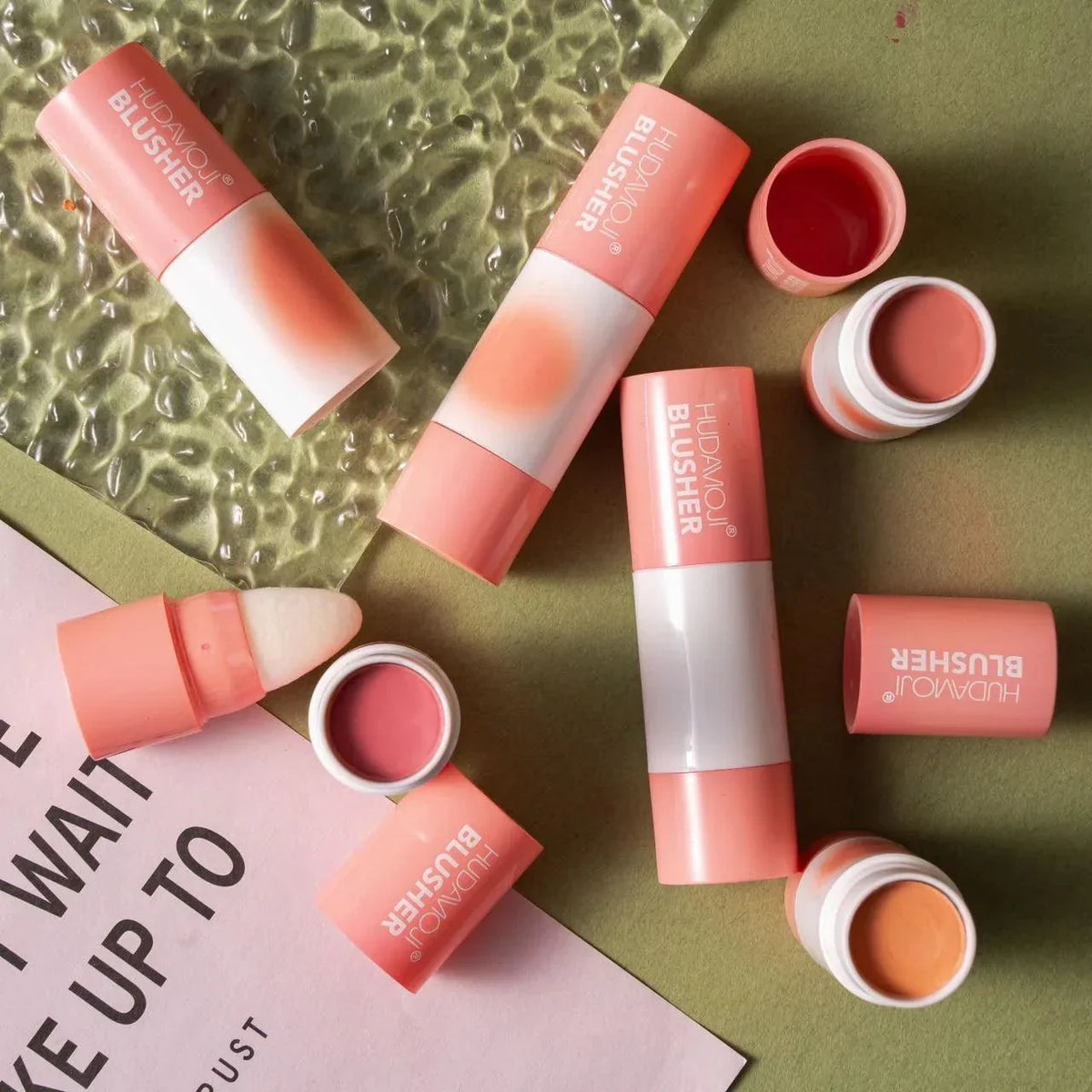 Hudamoji Blusher Powder Stick - Buy Online in Pakistan at Cosmia.pk