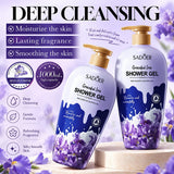 Sadoer Shower Gel Graceful Iris 1000ml benefits