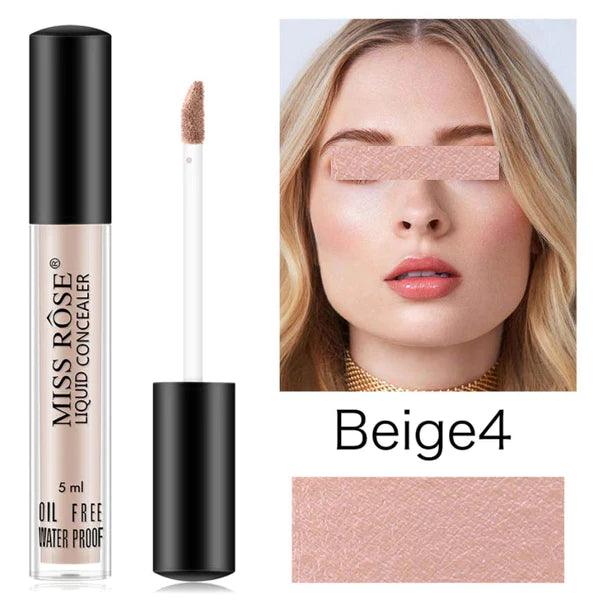 Miss Rose Oil Free Waterproof Liquid Concealer - 5ml - Buy Online in Pakistan at Cosmia.pk