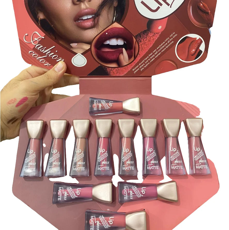 Miss Royal Matte Lip Gloss (12 pcs) - Buy Online in Pakistan at Cosmia.pk